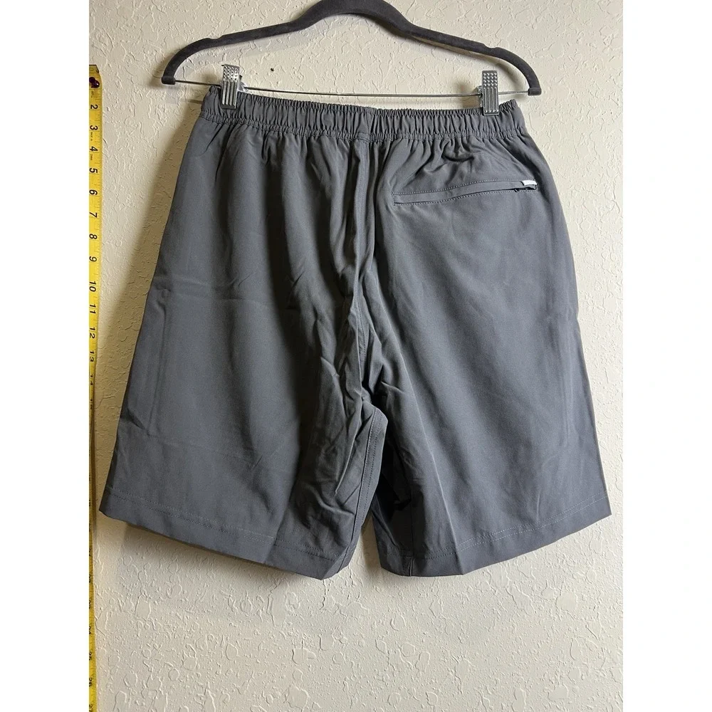 New‎ DIXXON Flannel Co Brad Athletic Lined Shorts Mens Small Gray Stretch